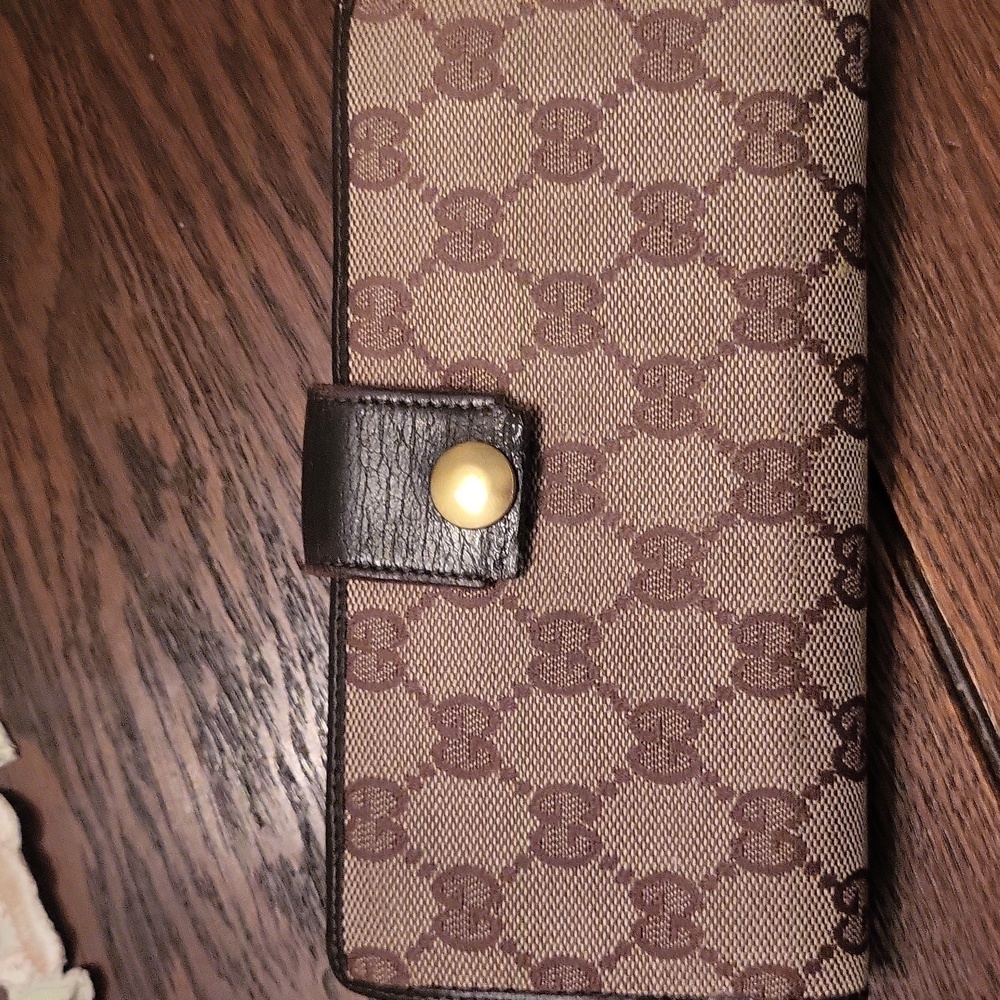 Gucci Monogram Continental Long Wallet